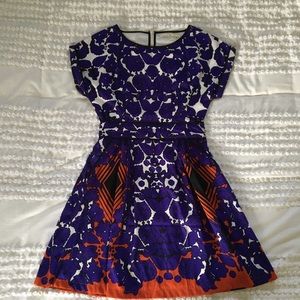 Vintage inspired fit and flare dress